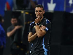 斯卡洛尼执教阿根廷百场战绩73胜18平9负，带队赢得4座冠军奖杯